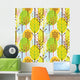 Seamless Pattern Trees Wall Decal
