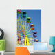 Ferris Wheel Blue Sky