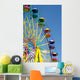 Ferris Wheel Blue Sky
