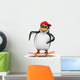 Penguin Skateboard Wall Decal