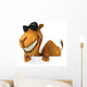 Fun Cool Camel Wall Decal