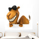 Fun Cool Camel Wall Decal