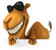 Fun Cool Camel Wall Decal