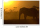 African Elephant at Sunrise Wall Mural