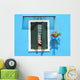 Colorful Facade with Window