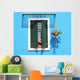 Colorful Facade with Window
