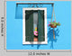 Colorful Facade with Window