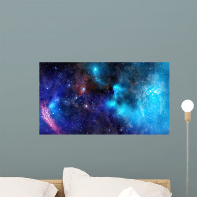 Nebula Gas Cloud Deep shown on a wall