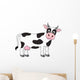 Funny Cow Cartoon Wall Decal