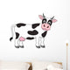 Funny Cow Cartoon Wall Decal