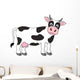Funny Cow Cartoon Wall Decal