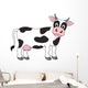 Funny Cow Cartoon Wall Decal