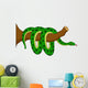Funny Snake Cartoon Wall Decal