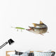 pike and artificial bait Wall Decal