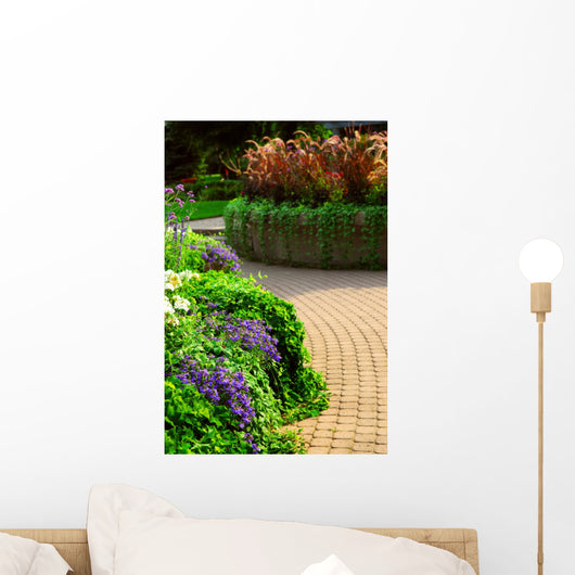 Formal Garden Wall Decal
