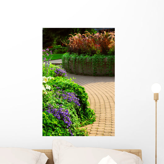 Formal Garden Wall Decal