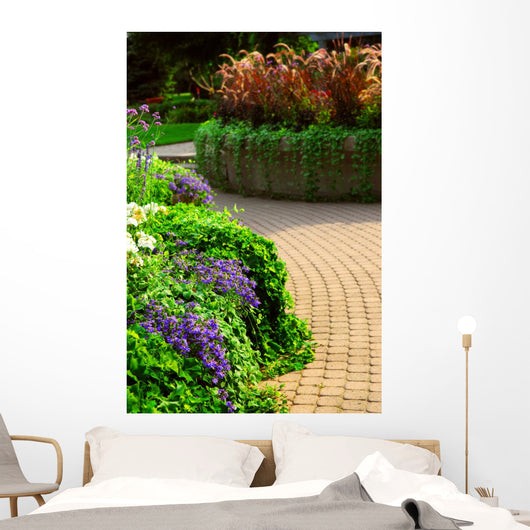 Formal Garden Wall Decal