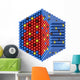 Nano particles in hexagonal cross section Wall Decal