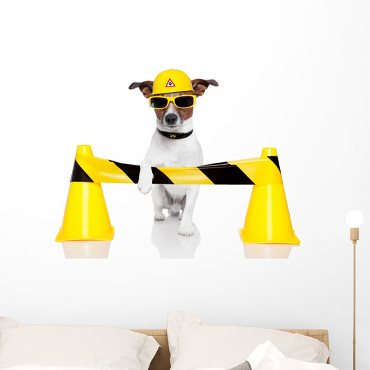 Under Construction Dog