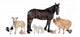 Group of Farm Animals Wall Decal