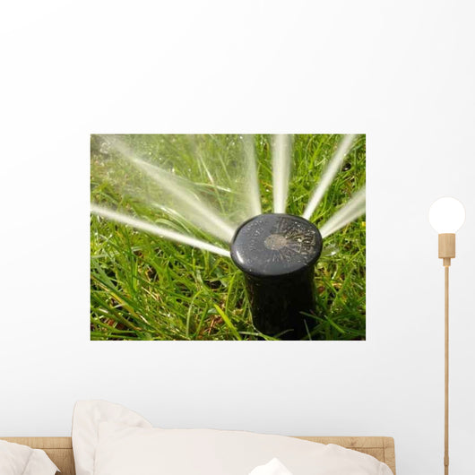 Rasensprenger Wall Decal