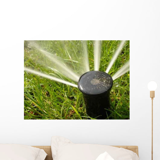 Rasensprenger Wall Decal