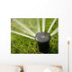 Rasensprenger Wall Decal