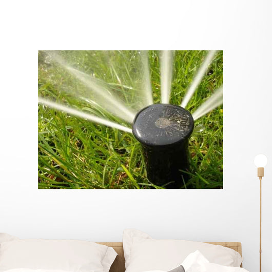 Rasensprenger Wall Decal