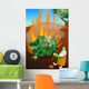 Moses and Burning Bush Wall Mural