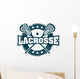 Vintage Lacrosse Stamp