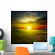 Green Meadow Sunset with