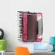 Retro Accordion White Wall Decal