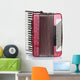 Retro Accordion White Wall Decal