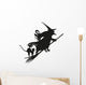 Witch silhouette Wall Decal