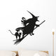 Witch silhouette Wall Decal