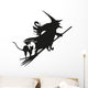 Witch silhouette Wall Decal