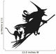 Witch silhouette Wall Decal