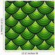 Reptile Skin Seamless Pattern Wall Decal