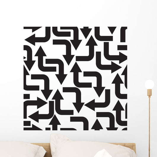 Arrows Illustration Wall Decal