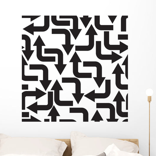 Arrows Illustration Wall Decal