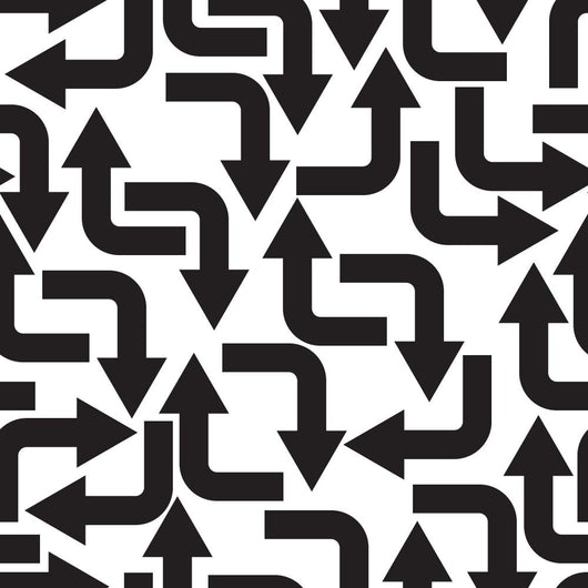 Arrows Illustration Wall Decal