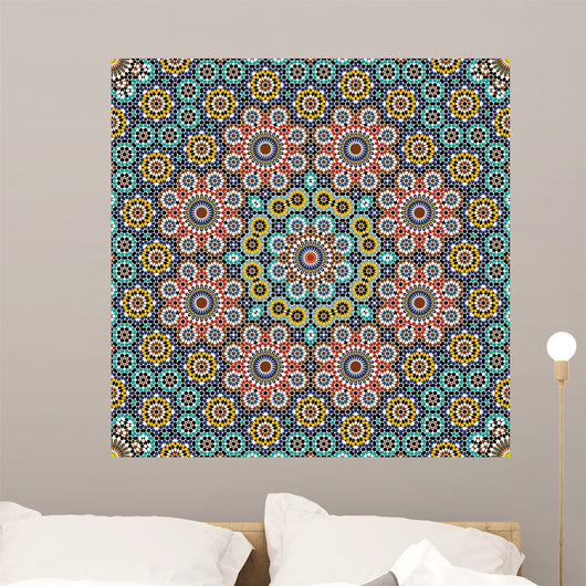 Anvar Complex Seamless Pattern Wall Decal
