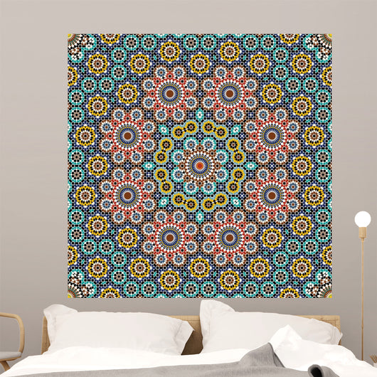 Anvar Complex Seamless Pattern Wall Decal