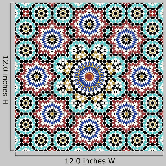 Anvar Moorish Pattern Wall Decal