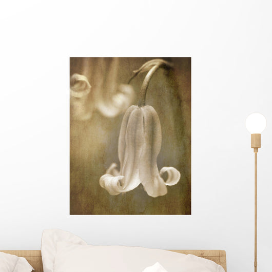 Textured Image Bluebells for Wall Mural