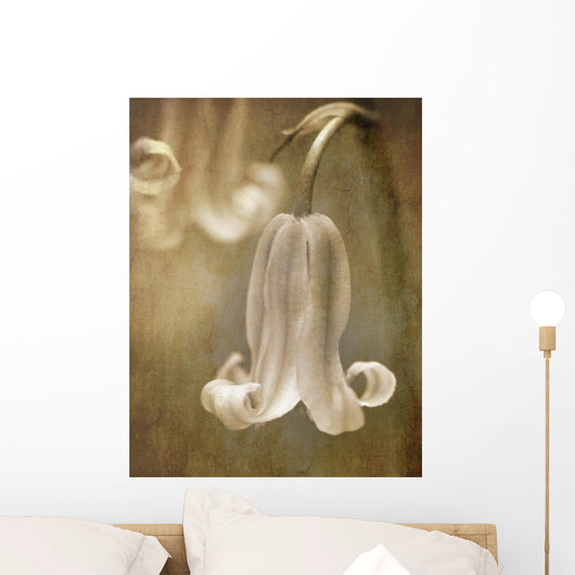 Textured Image Bluebells for Wall Mural