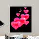 Corazones Rojosred Hearts Wall Mural