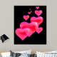 Corazones Rojosred Hearts Wall Mural