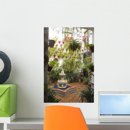 Andalusian Patio Wall Decal