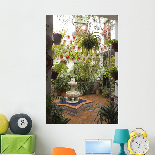 Andalusian Patio Wall Decal
